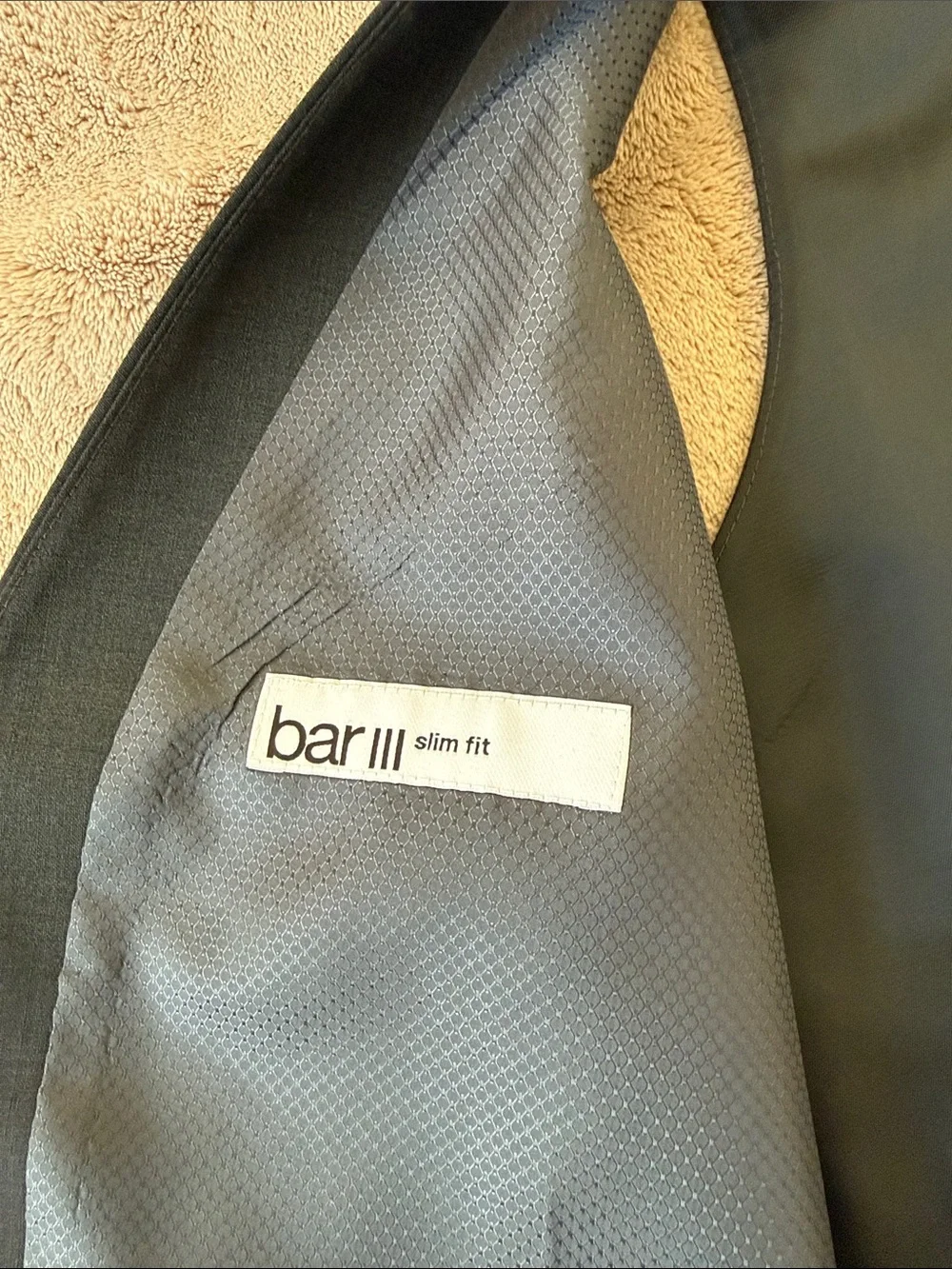 BarIII Men's Dark Gray Dress Vest - Medium (Slim Fit)